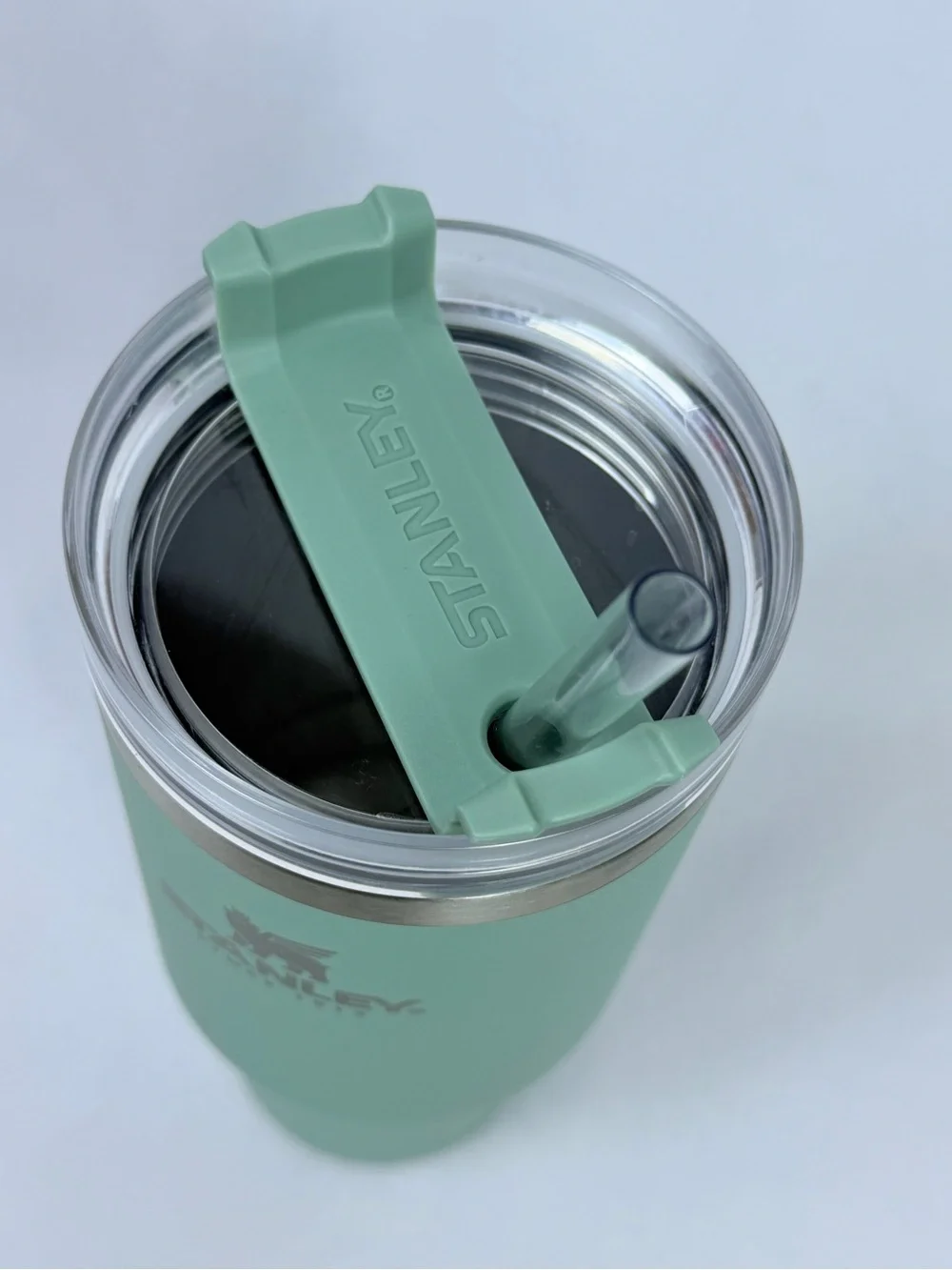Stanley Adventure Quencher H20 FlowState Tumbler 20oz Sage Green Stainless steel